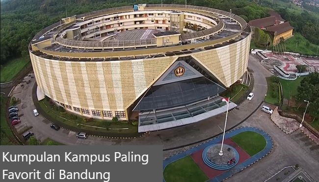 Inilah 7 Kumpulan Kampus Paling Favorit di Bandung