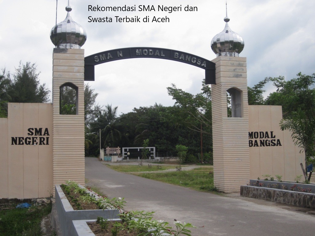 Empat Rekomendasi SMA Negeri dan Swasta Terbaik di Aceh